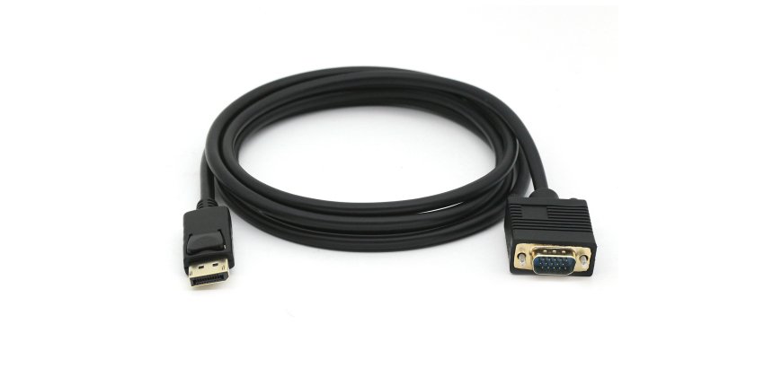 Equip 119338 Cavo da DisplayPort maschio a VGA (HD15) maschio, 2,0 m