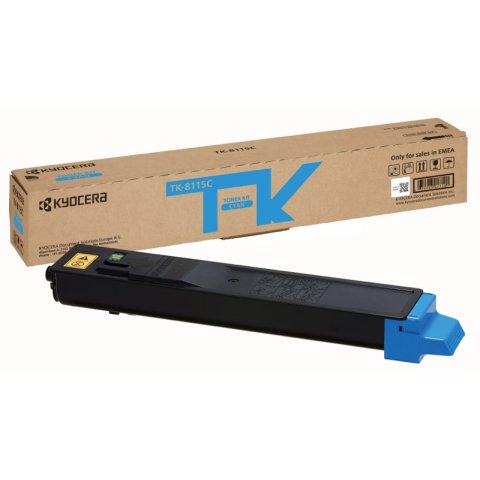 KYOCERA TK-8115C cartucho de tóner 1 pieza(s) Original Cian