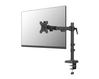 Neomounts DS60-600BL1 Brazo de monitor 10-32" - Quick-fix - Tope-a-180°