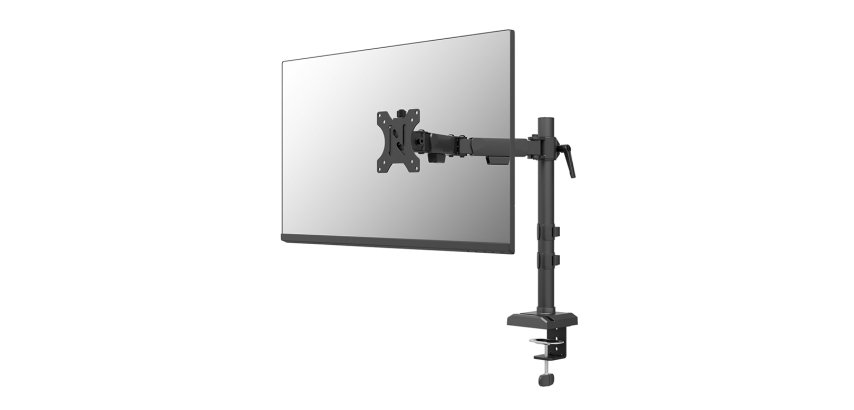Neomounts DS60-600BL1 Support d'écran à fixer 10-32" - Quick-fix - arrêt 180°