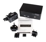 StarTech.com Switch KVM USB 2 ports DVI VGA avec audio - Commutateur concentrateur USB 2.0