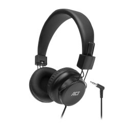 ACT AC9300 casque Casques Avec fil Arceau Musique Noir