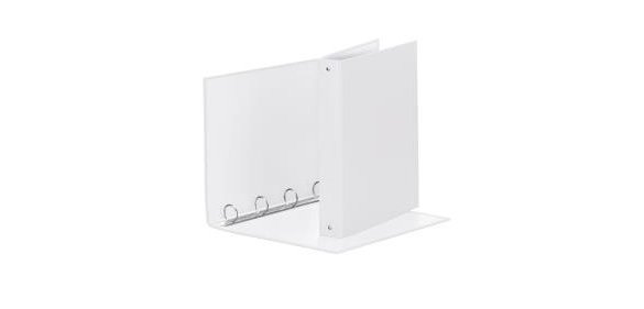 Raccoglitore Meeting - 22 x 30 cm - 4 anelli tondi 30 mm - dorso 4 cm - PP - bianco - Esselte