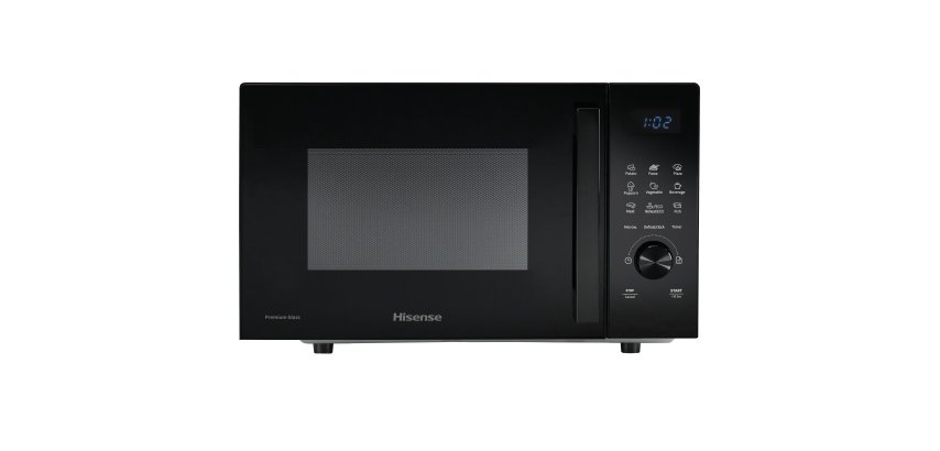 Hisense H23MOBSD1H microwave Black Solo microwave Countertop 23 L 800 W
