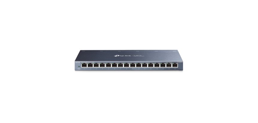 TP-Link TL-SG116 Non-géré Gigabit Ethernet (10/100/1000) Noir