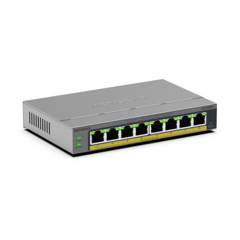 NETGEAR GS108EP Géré L2/L3 Gigabit Ethernet (10/100/1000) Gris