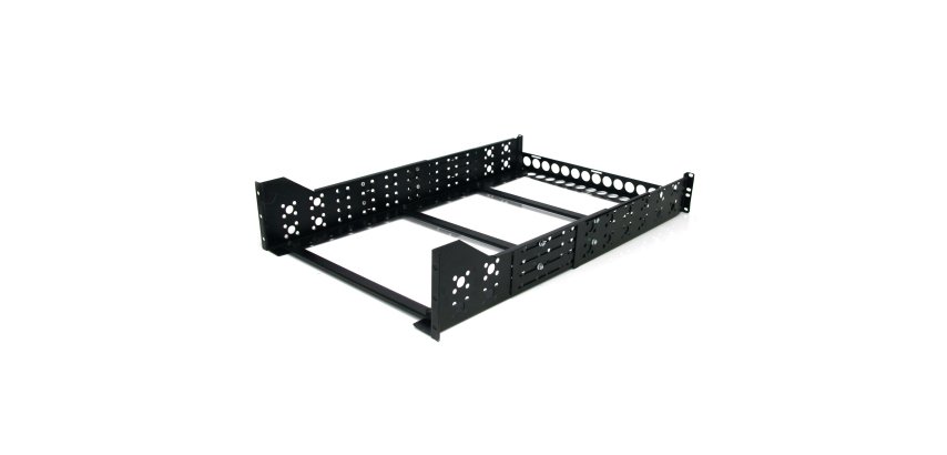 StarTech.com Rails fixes universels à profondeur réglable pour rack de serveur 3U 19"