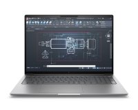 HP ZBook 8 G1i 16 Wolf Pro Security Edition - Data Science Intel Core Ultra 9 285H Estación de trabajo móvil 40,6 cm (16") Pantalla táctil WUXGA 64 GB DDR5-SDRAM 1 TB SSD NVIDIA RTX 500 Ada Wi-Fi 7 (802.11be) Windows 11 Pro AI Workstation Plata