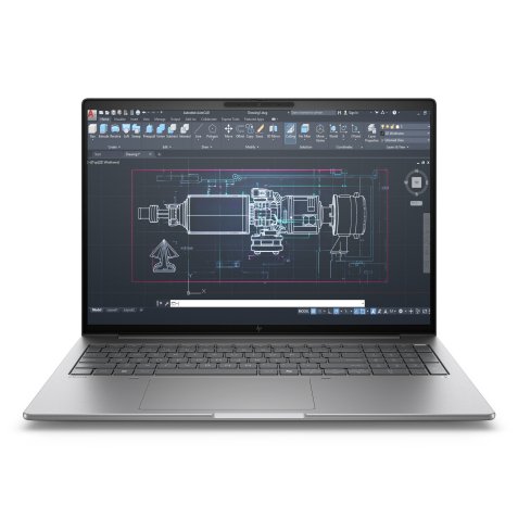 HP ZBook 8 G1i Wolf Pro Security Edition Intel Core Ultra 7 255H Workstation mobile 40,6 cm (16") Touch screen WUXGA 32 GB DDR5-SDRAM 1 TB SSD NVIDIA RTX 500 Ada Wi-Fi 7 (802.11be) Windows 11 Pro AI PC Argento