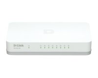 D-Link GO-SW-8G/E commutateur réseau Non-géré Gigabit Ethernet (10/100/1000) Blanc