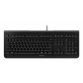 CHERRY KC 1000 clavier Universel USB AZERTY Belge Noir