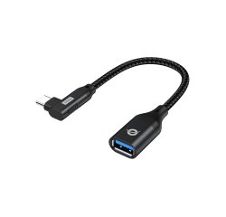 Conceptronic ABBY19B adattatore per inversione del genere dei cavi USB-C USB-A Nero