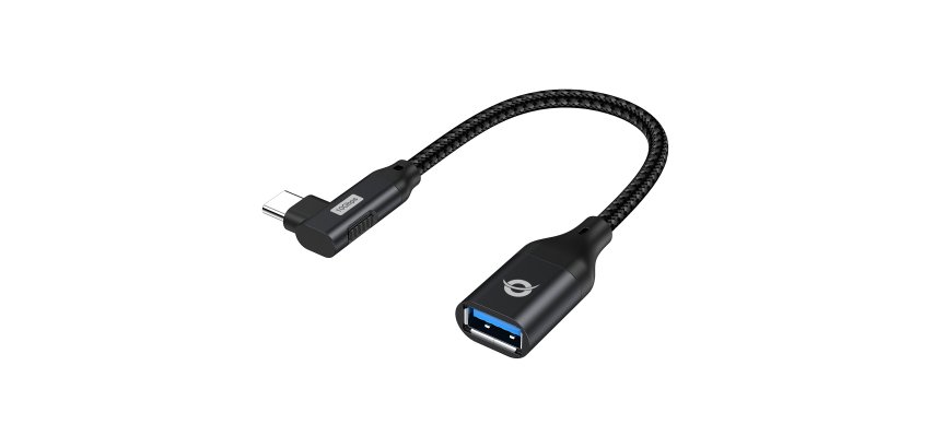 Conceptronic ABBY19B adattatore per inversione del genere dei cavi USB-C USB-A Nero