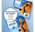 Epson Cheetah Singlepack Cyan T0712 DURABrite Ultra Ink