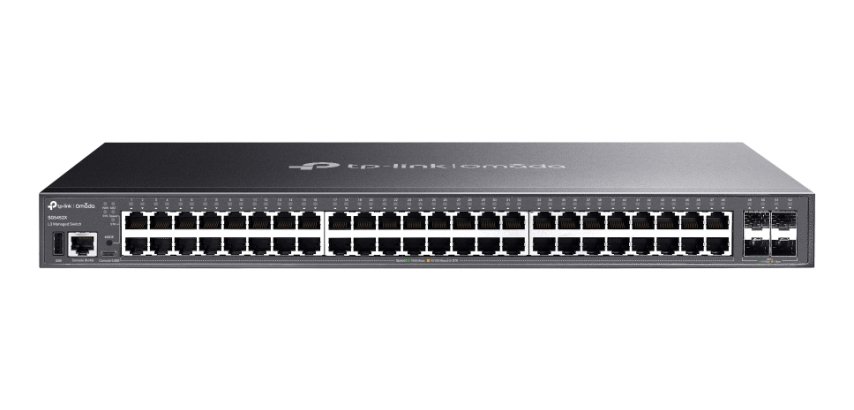 TP-Link Omada SG5452X commutateur réseau Géré L3 Gigabit Ethernet (10/100/1000) Noir