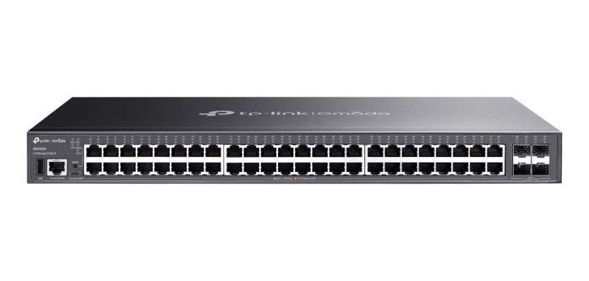 TP-Link Omada SG5452X commutateur réseau Géré L3 Gigabit Ethernet (10/100/1000) Noir