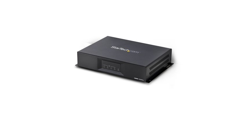 StarTech.com 2x2 HDMI Video Wall Controller - 4K 60Hz HDMI 2.0 Video Input to 4x 1080p Output - Video Wall Processor for Multi Screen Display - Video Wall Splitter - RS232/Ethernet Control - TAA