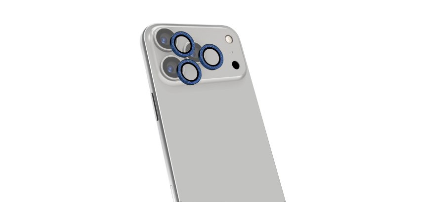 Celly COLGLICAM1152BL protezione per lo schermo e il retro dei telefoni cellulari Protezione per obiettivo della fotocamera Apple 3 pz