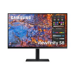 Samsung ViewFinity S8 S80PB LED display 68,6 cm (27") 3840 x 2160 Pixels 4K Ultra HD Zwart
