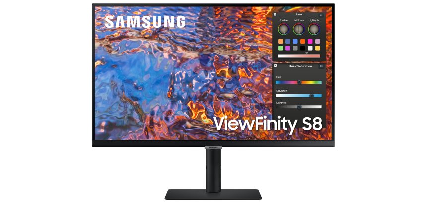 Samsung S80PB écran plat de PC 68,6 cm (27") 3840 x 2160 pixels 4K Ultra HD LCD Noir