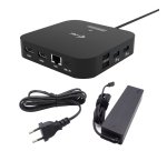 i-tec USB-C Dual HDMI Docking Station with Power Delivery 100 W + Universal Charger 100W