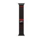 Apple Nike Sport Loop Band Zwart Nylon, Gerecycled polyester, Spandex
