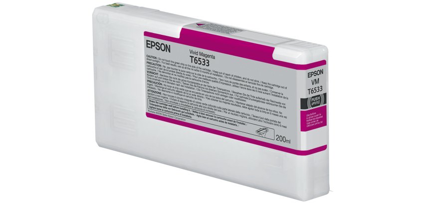 Epson T6533 Vivid Magenta Ink Cartridge (200ml)