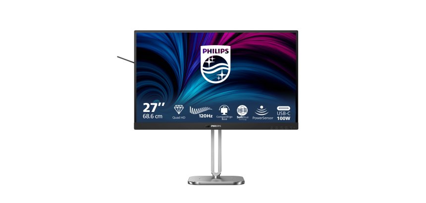 Philips 27B2U4601/00 computer monitor 68,6 cm (27") 2560 x 1440 Pixels Quad HD LCD Grijs