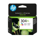 HP 304XL Cartouche d’encre trois couleurs grande capacité authentique