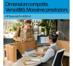 HP ScanJet Pro 4200 s1 Scanner ADF 600 x 600 DPI A4 Blu, Bianco