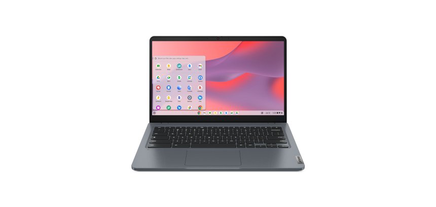 Lenovo 14e Chromebook Gen 3 Intel® N N100 35,6 cm (14") Full HD 4 Go LPDDR5-SDRAM 32 Go eMMC Wi-Fi 6E (802.11ax) ChromeOS Français Gris