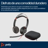 POLY Auriculares Blackwire 5220 estéreo USB-C + conector de 3,5 mm + adaptador USB-C/A (paquete)