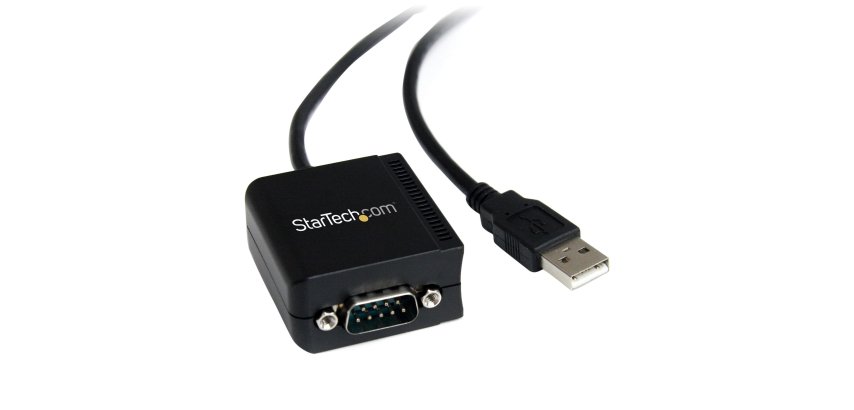 StarTech.com 8.3ft (2.5m) 1-Port FTDI USB to Serial RS232 Adapter Cable with Optical Isolation, USB to RS232 Adapter - TAA