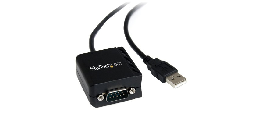 StarTech.com 8.3ft (2.5m) 1-Port FTDI USB to Serial RS232 Adapter Cable with Optical Isolation, USB to RS232 Adapter - TAA