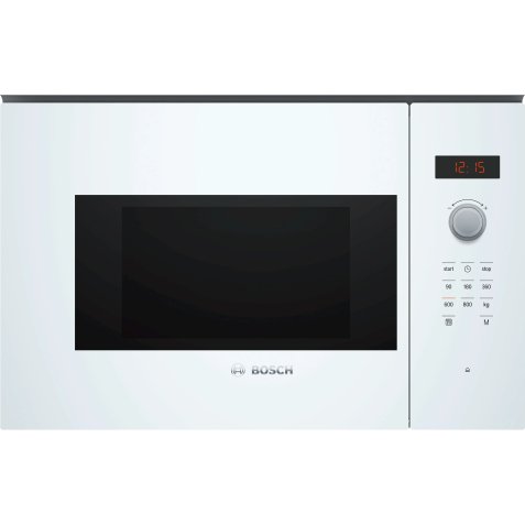 BOSCH Micro ondes Encastrable BFL523MW1F, Série 4, AutoPilot7, 20 litres
