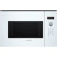BOSCH Micro ondes Encastrable BFL523MW1F, Série 4, AutoPilot7, 20 litres