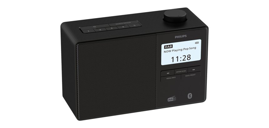 Philips TAR5600/00 radio Klok Digitaal Zwart