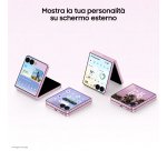 Samsung Galaxy Z Flip8 , 256GB, Graphite, Selfie Camera 50MP, Now Brief, Assistente Foto, FlexWindow Personalizzata, Batteria 4300 mAh, RAM 12GB