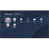 Viewsonic CDE5531-1C Écran d'affichage dynamique Écran plat de signalisation numérique 139,7 cm (55") LCD Wifi 500 cd/m² 4K Ultra HD Noir Intégré dans le processeur Android 14 24/7