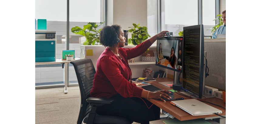 HP Poly Micro-casque Poly Blackwire 3320 stéréo USB-C + adaptateur USB-C/A