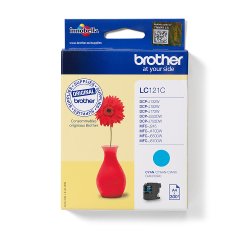 Brother LC121C - Cartouche d'encre originale – Cyan