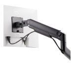 StarTech.com Support de Bureau pour Écrans Incurvés Jusqu'à 49 Pouces 32:9 Ultrawide, Bras à Ressort Mécanique pour Moniteur, Pince en C/Oeillet, Réglage Sans Outil, Max 20kg