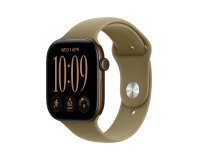 Apple Watch Series 12 OLED 46 mm Numérique 416 x 496 pixels Écran tactile Bronze Wifi GPS (satellite)