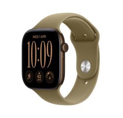 Apple Watch Series 12 OLED 46 mm Numérique 416 x 496 pixels Écran tactile 5G Bronze Wifi GPS (satellite)