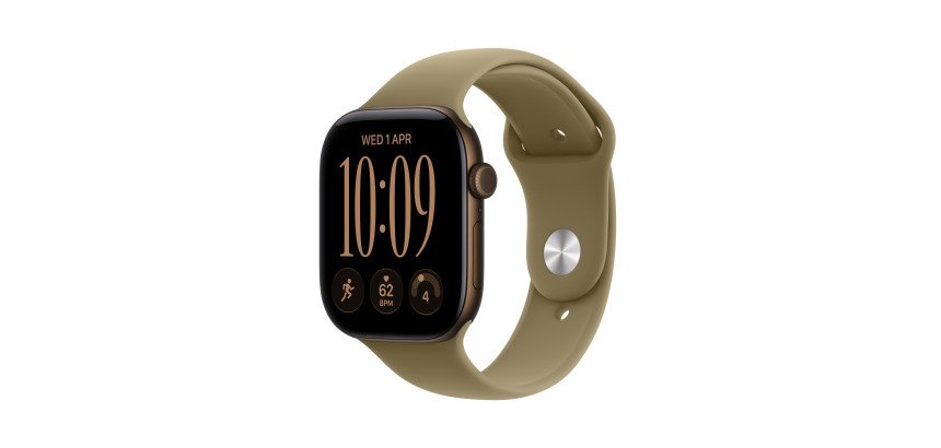 Apple Watch Series 12 OLED 46 mm Numérique 416 x 496 pixels Écran tactile 5G Bronze Wifi GPS (satellite)