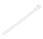 StarTech.com Colliers de Serrage Réutilisables 15 cm Blancs - Largeur 7 mm - Diam. faisceau 35 mm - Résistance traction 22 kg - Colson nylon détachable - Intérieur/extérieur - Homologués 94V-2/UL - 100 pcs