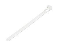 StarTech.com Colliers de Serrage Réutilisables 15 cm Blancs - Largeur 7 mm - Diam. faisceau 35 mm - Résistance traction 22 kg - Colson nylon détachable - Intérieur/extérieur - Homologués 94V-2/UL - 100 pcs