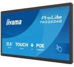 iiyama TW2223AS-B3P Écran d'affichage dynamique Écran plat interactif 54,6 cm (21.5") Wifi 450 cd/m² Full HD Noir Écran tactile Intégré dans le processeur Android 24/7