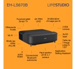 Epson Lifestudio Grand EH-LS670B - Noir métallisé