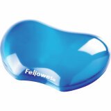 Repose-poignet pour souris Fellowes gel Crystal Bleu